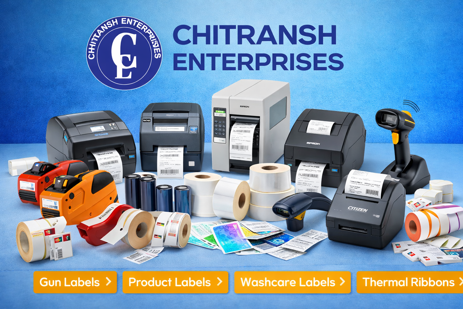 Polyester Barcode Label Manufacture in Ghaziabad