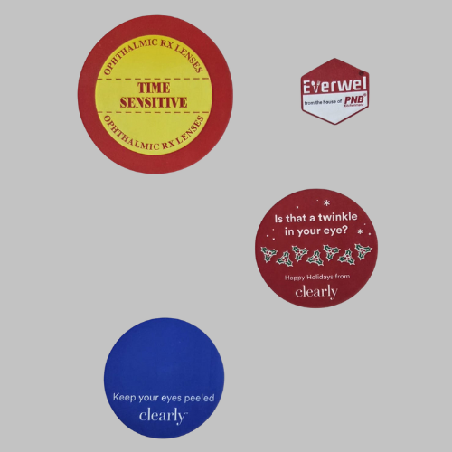 Custom Made Automatic Die Cut Labels