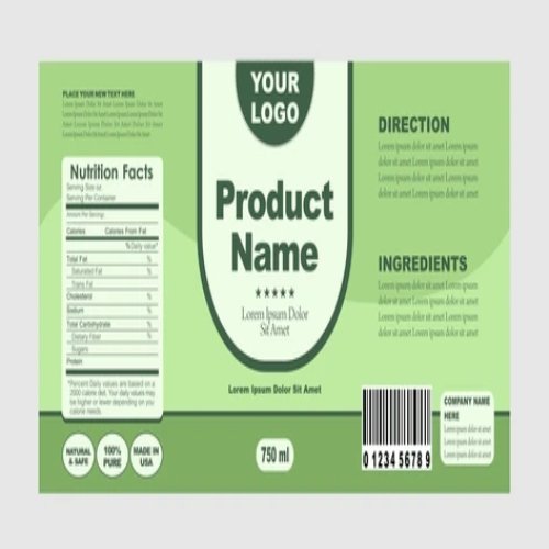 Colour Coated Barcode Label Sticker Supplier in UP